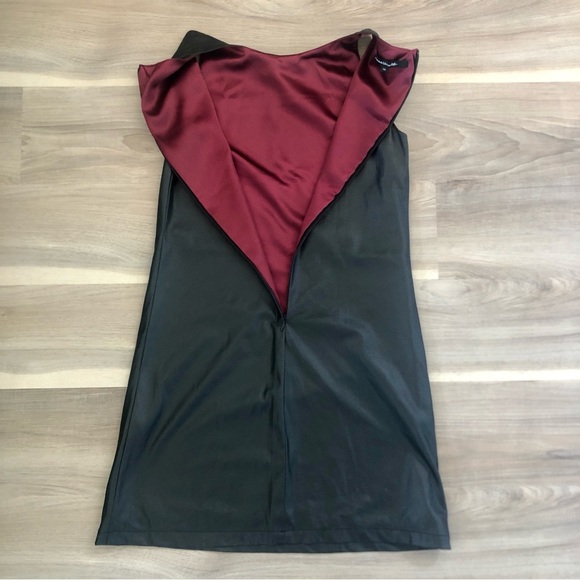 🇨🇦 Short vegan leather dress - Picture 4 of 10